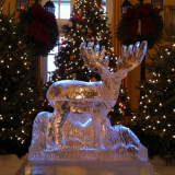 Ice-Sculpture-Reindeer
